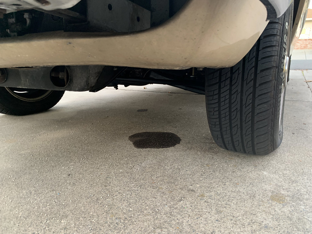 Car Oil Leak